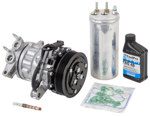 2002 - 2005 Jeep Liberty AC Compressor 4335 4852 3.7L  2 Years Warranty FULL KIT 55037466AE